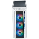Корпус COOLER MASTER без БП/ MasterBox 520Mesh White USB3.0x1,USB3.1type Cx1,Audio,ARGB fan x3,white,front Mesh panel