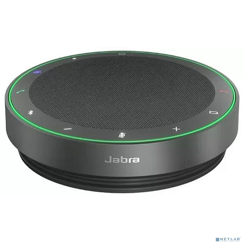 спикерфон, jabra, 2775-109, jabra speak2 75, ms teams, беспроводная, usb а/с, bluetooth 5.2, цифровой mems, 4700 мач, bluetooth адаптер link 380a отсу