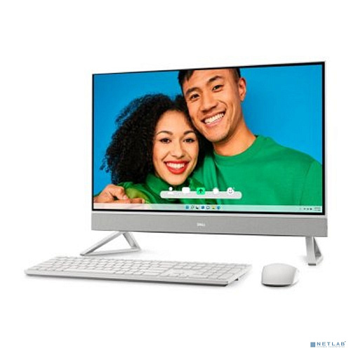 Моноблок Dell Inspiron 7730 27" Full HD Core 7 150U (1.8) 16Gb SSD1Tb Graphics CR Windows 11 Pro GbitEth WiFi BT 90W клавиатура мышь Cam серебристый 1