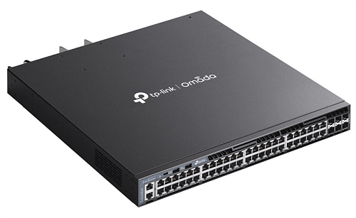 коммутатор TP-Link SG6654XHP, Omada 48-PortGigabit Stackable L3 Managed PoE+ Switch with 6 10GE SFP+ Slots