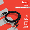Кабель аудио-видео Buro HDMI (m)/DisplayPort (m) 3м. позолоч.конт. черный (HDMI-DP-3M)