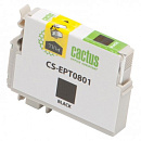 Картридж струйный Cactus CS-EPT0801 T0801 черный (11.4мл) для Epson Stylus PhotoP50/PX650/PX660/PX700/PX700W/PX710/PX710W/PX720/PX720WD/PX800/PX800FW/