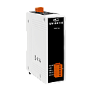 1-портовый преобразователь Modbus TCP в Modbus RTU/ASCII (RS-422/RS-485) со встроенным коммутатором, возможностью питания по PoE, с изоляцией последов