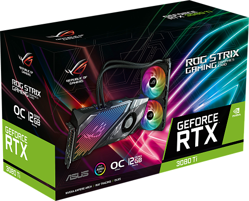 Видеокарта ROG-STRIX-LC-RTX3080TI-O12G-GAMING