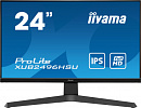 Монитор Iiyama 23.8" ProLite XUB2496HSU-B1 черный IPS LED 1ms 16:9 HDMI M/M матовая HAS 250cd 178гр/178гр 1920x1080 DisplayPort FHD USB 4.7кг