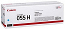Картридж лазерный Canon 055HC 3019C002/004 голубой (5900стр.) для Canon LBP663Cdw/LBP664Cx/MF746Cx/MF742Cdw/MF744Cdw