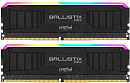 Память оперативная Crucial 16GB Kit (8GBx2) DDR4 4000MT/s CL18 Unbuffered DIMM 288 pin Ballistix MAX Black RGB