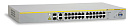 Коммутатор Allied Telesis 24 Port Fast Ethernet PoE WebSmart Switch with 4 uplink ports (2 x 10/100/1000T and 2 x SFP-10/100/1000T Combo ports)