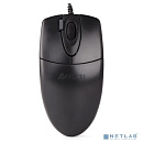 A-4Tech Мышь OP-620D черный оптическая (1000dpi) USB (4but) [85694]
