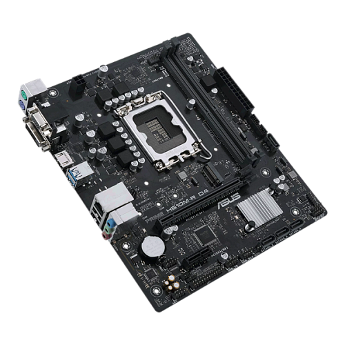 ASUS PRIME H610M-R D4-SI, LGA1700, H610, 2*DDR4, 4*SATA, 1*M.2, 4*USB 3.2, 1*PCIx16, 1*PCIx1, VGA+HDMI+DVI-D, mATX; 90MB1B40-M0ECY0