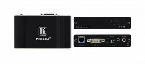 Передатчик Kramer Electronics TP-580TD HDMI, RS-232 и ИК по витой паре HDBaseT с разъемом DVI-I; до 70 м, поддержка 4К60 4:2:0