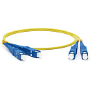 Кабельная сборка Hyperline FC-D2-9-SC/UR-SC/UR-H-5M-LSZH-YL Патч-корд волоконно-оптический (шнур) SM 9/125 (OS2), SC/UPC-SC/UPC, 2.0 мм, duplex, LSZH,