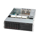 Корпус серверный SuperMicro Bad Pack "CSE-835TQC-R1K03B 3U 8-Port Backplane Supports 8 x 3.5" 2x mini SAS HD connectors,1000W Redundant High-efficien