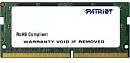 Память DDR4 16Gb 2400MHz Patriot PSD416G24002S RTL PC4-19200 CL17 SO-DIMM 260-pin 1.2В dual rank Ret