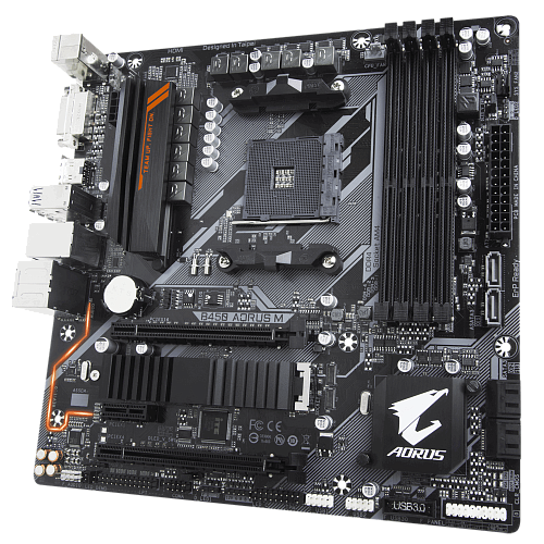 Материнская плата B450 AORUS M