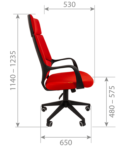 Chairman 525 ткань 26-28 черн