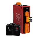 Интеллектуальный измеритель параметров трехфазной сети, Modbus TCP, в комплекте токовое кольцо 100 А