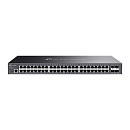 Коммутатор TP-Link SG5452X, Omada 48-Port Gigabit Stackable Lite L3 Managed Switch with 4? 10G Slots