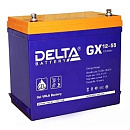 Delta GX 12-55 (55 А\ч, 12В) свинцово- кислотный аккумулятор