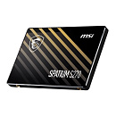 Твердотельный накопитель SSD MSI Bad Pack 2.5" 240GB MSI SPATIUM S270 Client SSD SATA 6Gb/s, 500/400, IOPS 50/80K, MTBF 2M, 110TBW, 0,25DWPD, RTL (001