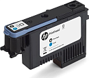 Печатающая головка Печатающая головка HP 744 для Designjet Z2600/Z5600, черная для фотопечати/голубая