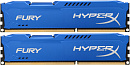 Память оперативная Kingston 16GB 1866MHz DDR3 CL10 DIMM (Kit of 2) HyperX FURY Blue Series
