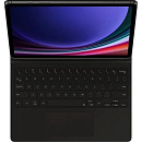 Чехол-клавиатура Samsung с тачпадом Book Cover Keyboard Tab S9, чёрный (EF-DX715BBRGRU)