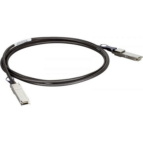 Коммутатор D-LINK DEM-CB300QXS/C1A Пассивный кабель 40G QSFP+ длиной 3 м с 2 разъемами QSFP+ для прямого подключения коммутаторов DXS-3600 и DXS-3610