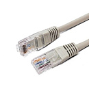 Filum FL-U5-C-0.5M Кабель патч-корд, U/UTP 5e cat. 0.5м, 26AWG(7x0.16 мм), чистая медь, PVC, серый (872989)