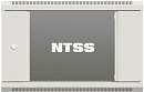 Шкаф коммутационный NTSS Премиум (NTSS-W12U6045GS-2) настенный 12U 600x450мм пер.дв.стекл 60кг серый 365мм 24кг 220град. 635мм IP20 сталь укомплектова
