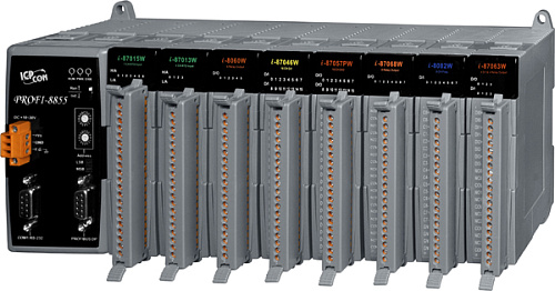 Корзина расширения PROFIBUS с 8 слотами