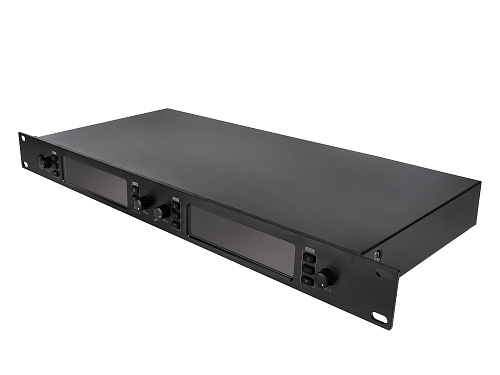 Микрофонная радиосистема [AX-7000F] Axelvox [DWS7000HT(FCBundle)] UHF 710-726 MHz, 4 x 16 каналов,LCD дисплей, 4х ИК порт, 4 ручных микрофона, 4 силик