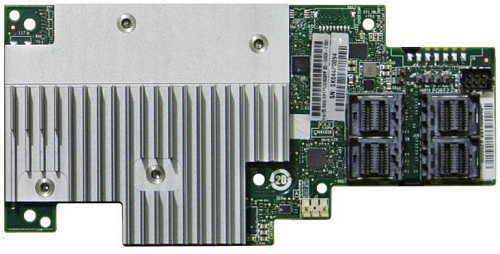 Контроллер Intel Celeron Плата контроллера RAID-массива Tri-mode PCIe(NVMe)/SAS/SATA Storage Controller Mezzanine Module, 16 internal ports, SAS3416, 16 int. ports PCIe/SAS