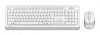 Клавиатура + мышь A4Tech Fstyler FG1010S клав:белый/серый мышь:белый/серый USB беспроводная Multimedia (FG1010S WHITE)