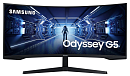 Монитор Samsung 34" Odyssey G5 C34G55TWWI VA curved 21:9 3440x1440x165Hz 1ms 2500:1 250cd 178/178 HDMI DP HDR FreeSync Premium VESA Black 2 years
