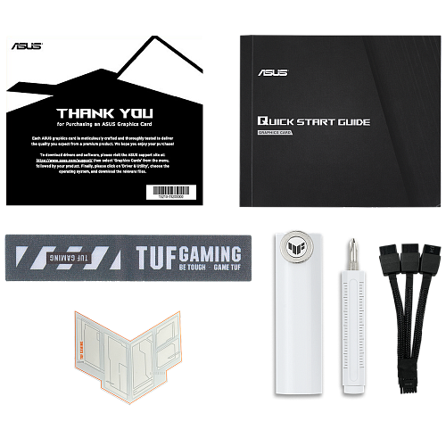 Видеокарта ASUS TUF-RTX5070TI-O16G-WHITE-GAMING
