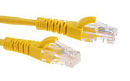 Патч-корд Brand-Rex GPCPCU030-666HB вилка RJ-45-вилка RJ-45 кат.5е 3м желтый LSZH