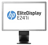 Монитор HP EliteDisplay E241i 24'' LED IPS Monitor (250 cd/m2,1000:1,8 ms,178°/178°,VGA,DVI-D,DisplayPort,USB hub,1920x1200,port.orientation,EPEAT Gol