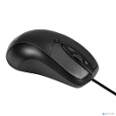 Exegate EX298196RUS Мышь ExeGate Professional Standard B100L (USB, оптическая, 1000dpi, 3D, 3 кнопки и колесо прокрутки, длина кабеля 2м, черная, Colo