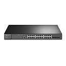 коммутатор TP-Link SG3428MP, Omada™ 28-Port Gigabit L2+ Managed Switch with 24-Port PoE+ (существенное повреждение коробки)