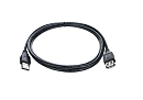 Кабель удлинительный USB2.0 AM/AF 1.5 M черный TUS6990-1.5M TELECOM