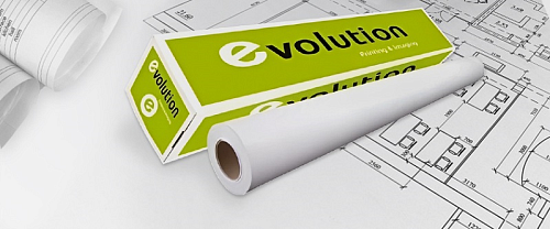 Бумага Evolution Premium EXTRA Paper 80gr 0.610х50м аналог 450L90002 (кратно 4 шт)