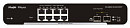 Коммутатор Ruijie Reyee 8-Port Gigabit L2 Managed Switch, 8 Gigabit RJ45 Ports,2 SFP Slots, Desktop Steel Case