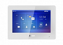 DAHUA DHI-VTH5421HW-W Монитор видеодомофона IP 7-и дюймовый с WiFi 2.4ГГц, белый, ёмкостной сенсорный экран, поддержка micro-SD до 64Гб, питание DC 12