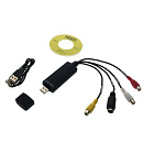 Espada Видеоадаптер Usb 2.0 to RCA/S-video плата видеозахвата, чипсет AMT630A - поддержка Android , (EUsbRca63) (44501)