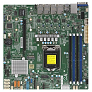 Supermicro Motherboard 1xCPU X11SCL-LN4F E-22**/ UpTo4UDIMM/ 6x SATA3/ C242 RAID 0/1/5/10/ 4xGE/ 1xPCIx16, M.2 Interface: 1 PCI-E 3.0 x4(9.6" x 9.6")