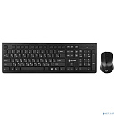 Клавиатура + мышь Oklick 250M Black USB беспроводная slim [997834]