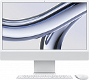 Моноблок Apple iMac A2874 24" 4.5K M3 8 core (4) 8Gb SSD256Gb 8 core GPU macOS WiFi BT 143W клавиатура мышь Cam серебристый 4480x2520