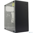 Zircon Корпус Mozart BK без БП (Midi Tower,ATX, Черный., Зак. стекло, 1*USB3.0, 1*USB2.0, 1*92мм)
