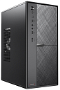 корпус Accord ACC-1603 black w/o PSU mATX 1x80mm 2xUSB2.0 1xUSB3.0 audio